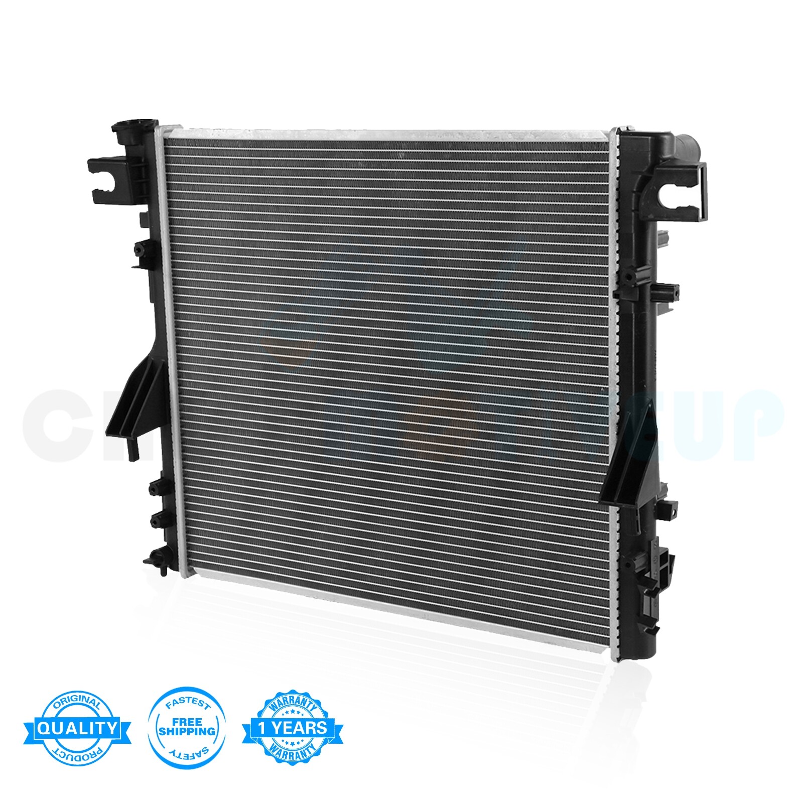 Aluminum Radiator for 07-18 Jeep Wrangler JK Unlimited Rubicon Sahara 3.6L 3.8L