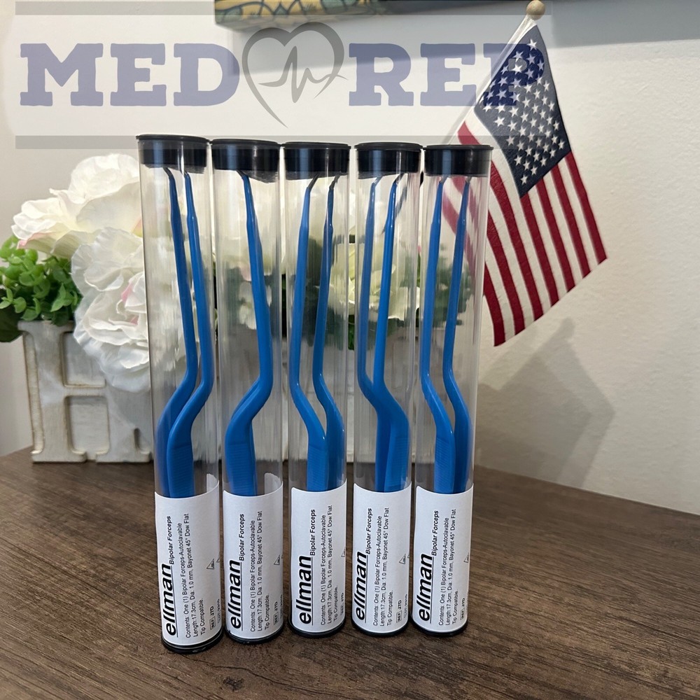 Ellman - J7D Bipolar Forceps - REUSABLE!