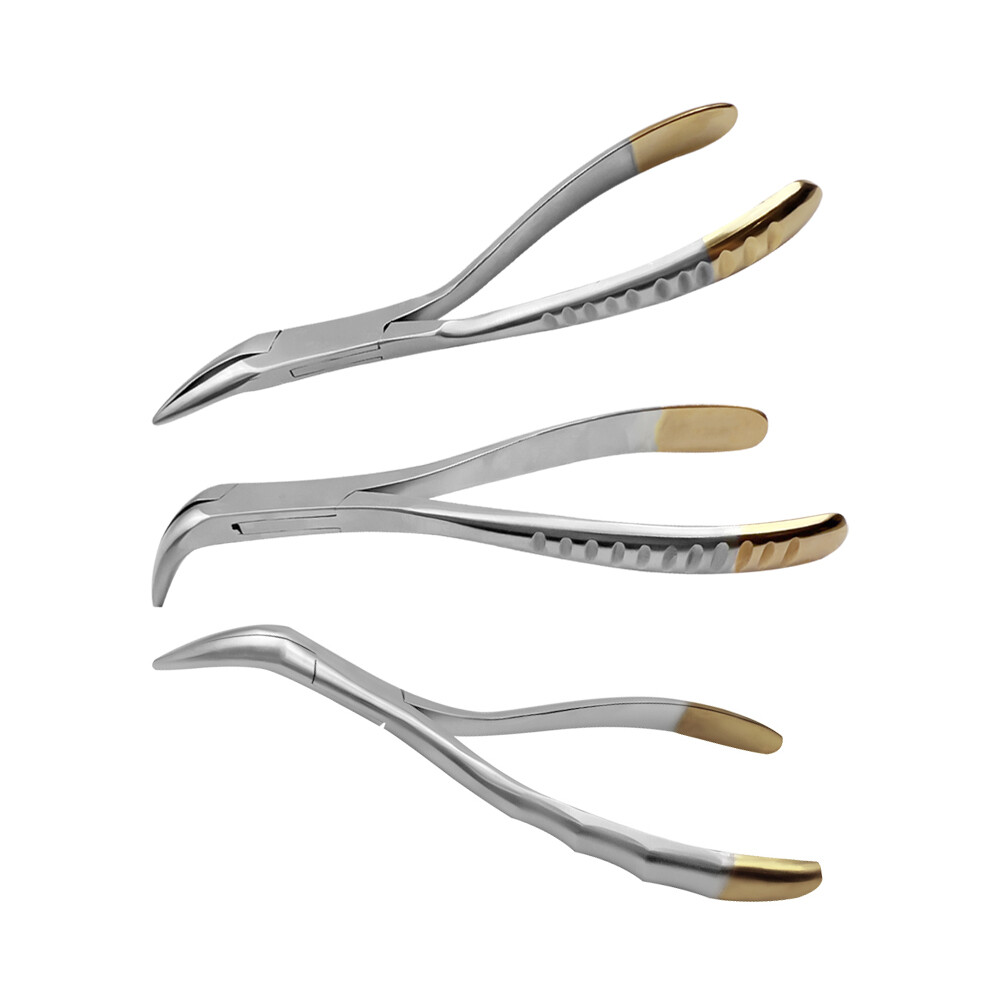 Dental Surgical Upper Root Tip Extraction Pliers Residual Tweezers Tooth Forceps