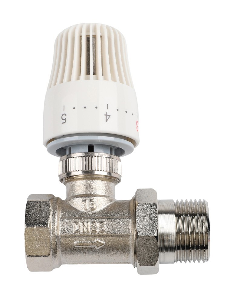 Adjustable Temperature Settings in Thermostatic Valve for Underfloor Heating
