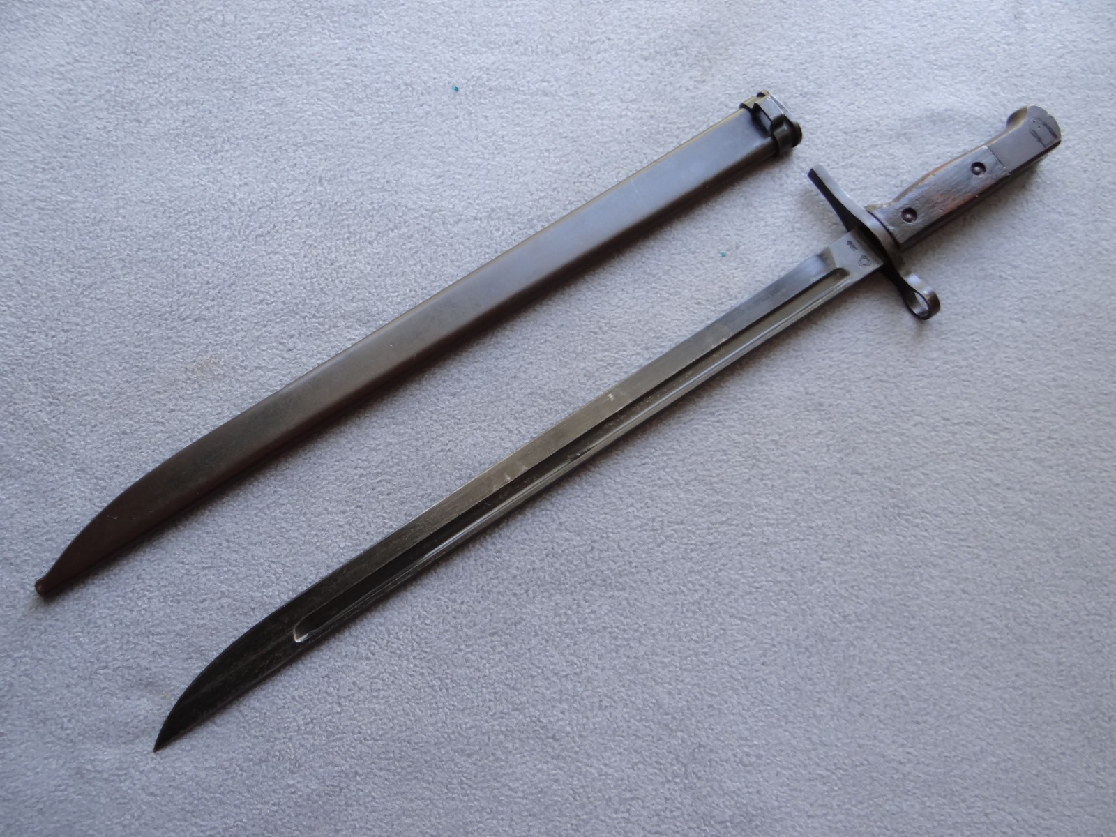 WWII Japanese Type 30 Bayonet for Arisaka Rifle National Denki Kokura