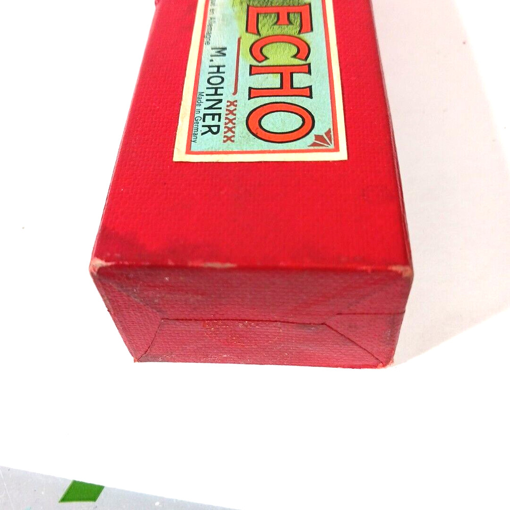 Harmonica Hohner Grand Prix Echo Curved with Box and lesson