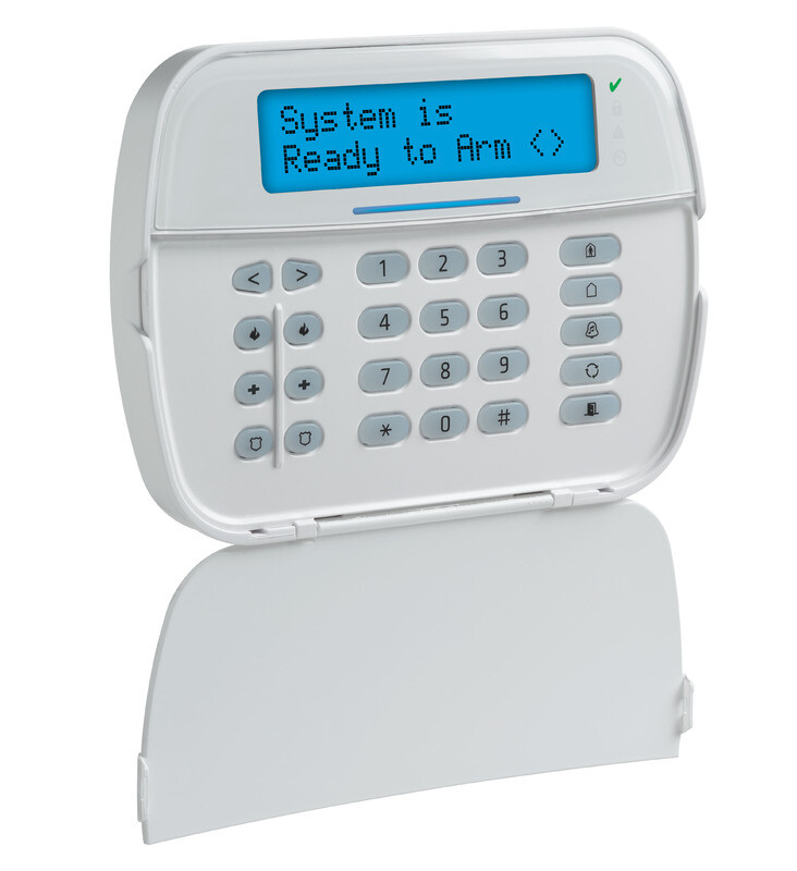 DSC HS2LCDP Full Message LCD Hardwired Security Keypad with Prox Support