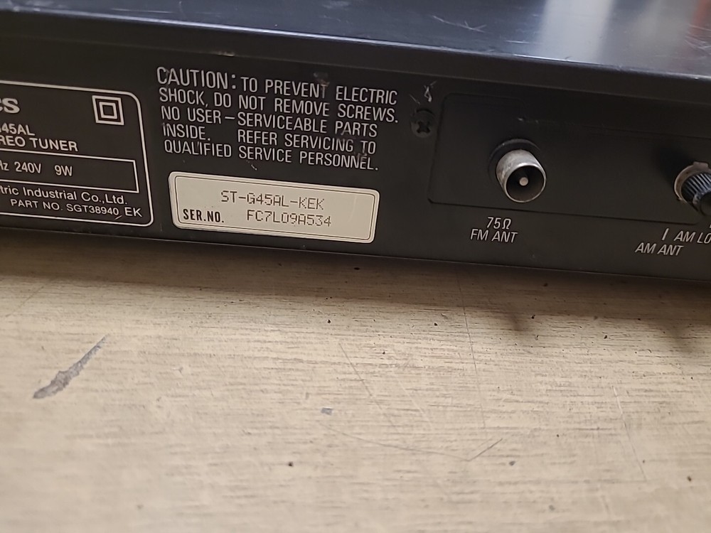 Technics ST-G45AL Tuner