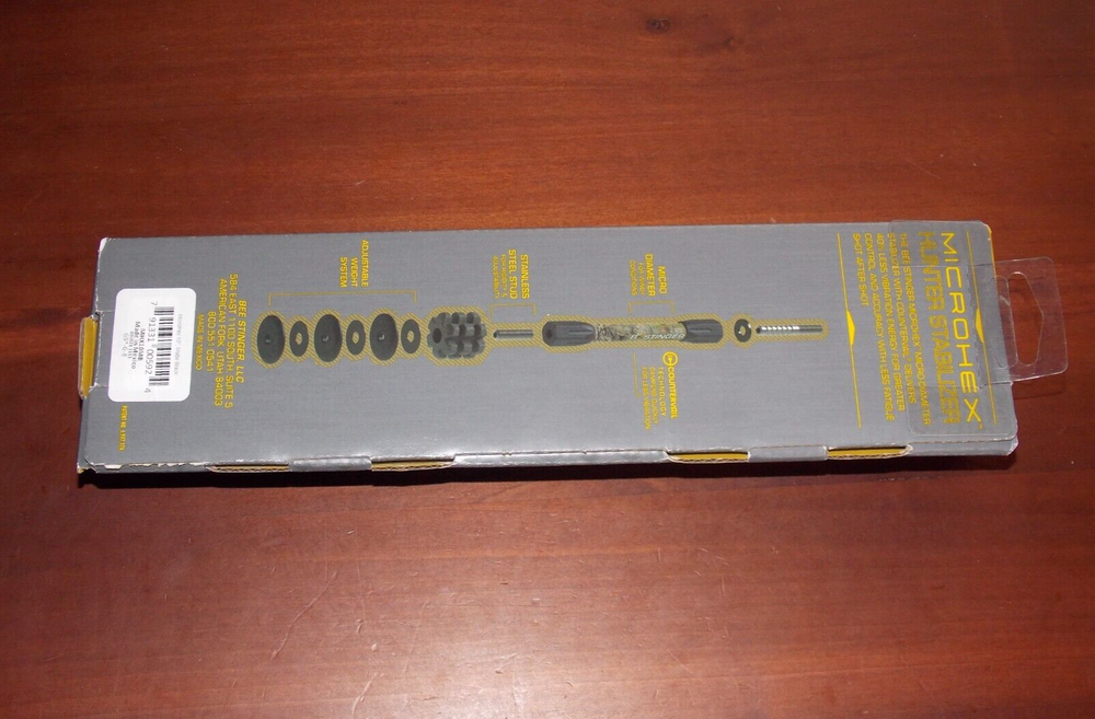 Bee Stinger MicroHex 10" Stabilizer in Matte Black- B Stinger