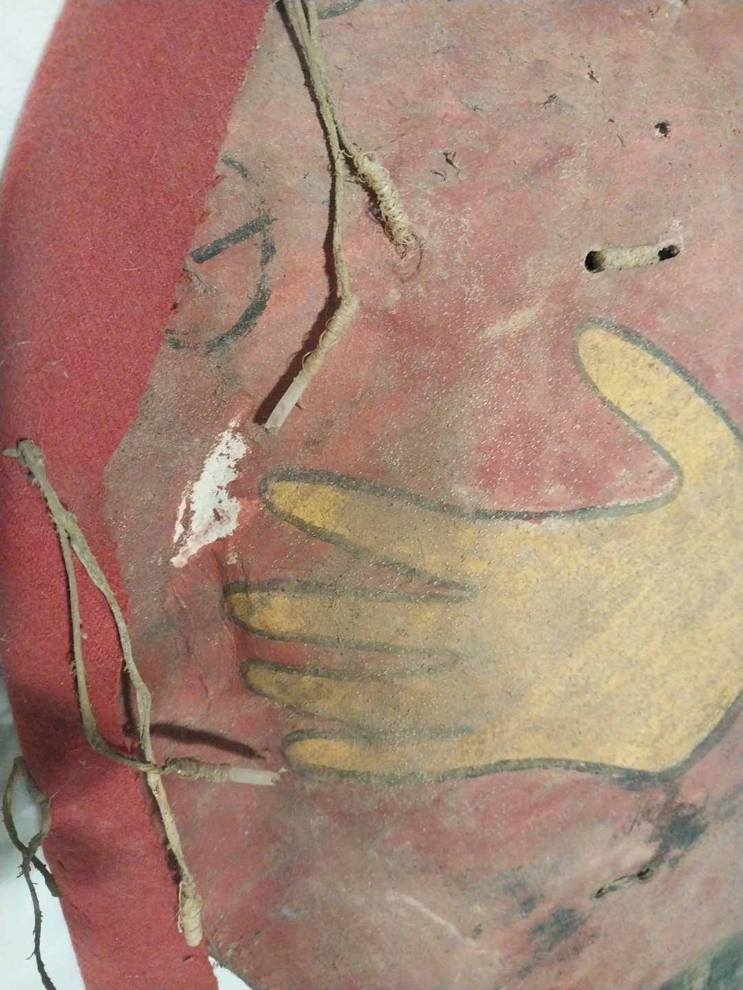 Native American Shield Plains Style Old Unsigned