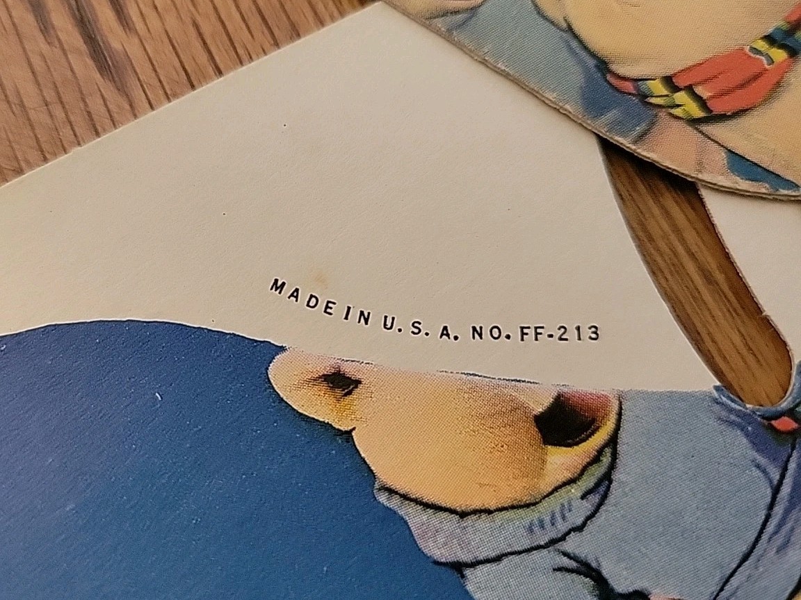 Old 1920s Watkin's Greenhouse Fan Pull. Delta Ohio. Phone 2041.