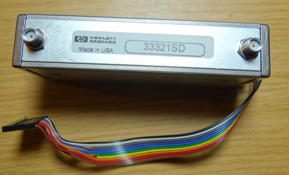 HP MODEL 33321SD PROGRAMMABLE STEP ATTENUATOR