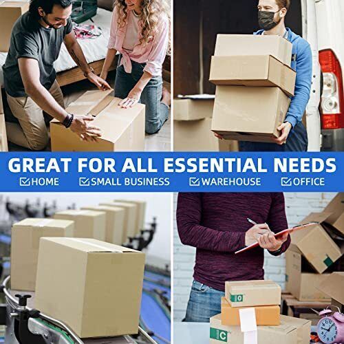 Clear Tape 110 Yards Per Roll for Moving /Packaging /Shipping 6 12 18 36 rolls