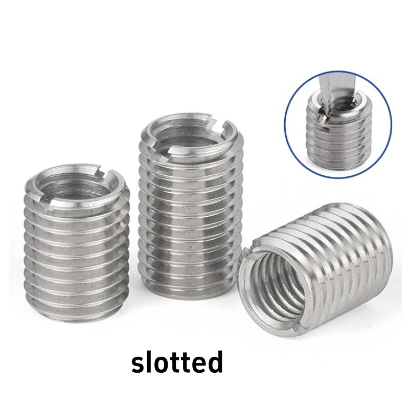 Stainless Steel Threaded Adapter Insert,Nut Insert Threaded Repairing M2M3M4-M12