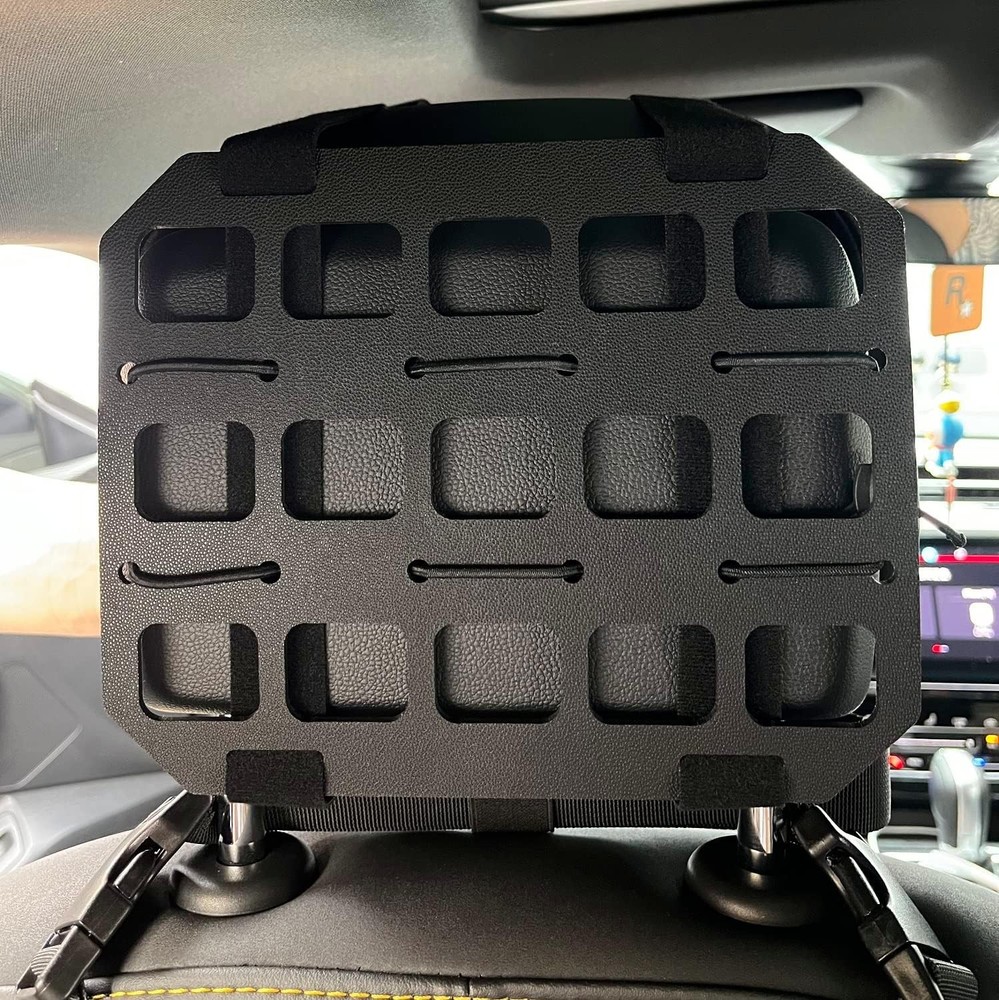 Vehicle MOLLE Panel Car Visor Organizer Storage Rack Headrest