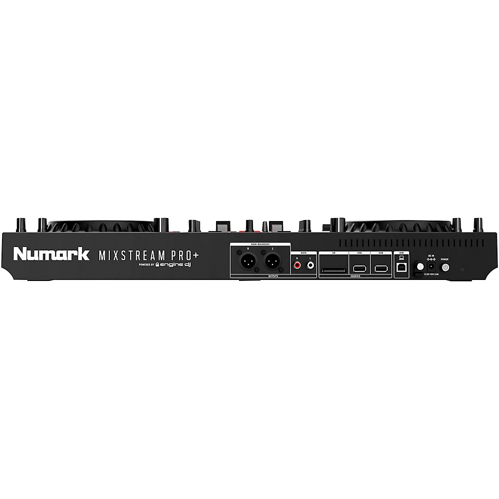 Numark Mixstream Pro + All-In-One 2-Channel DJ Controller Black