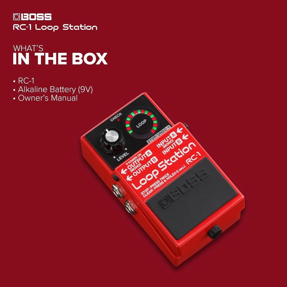BOSS RC-1 Loop Station Pedal