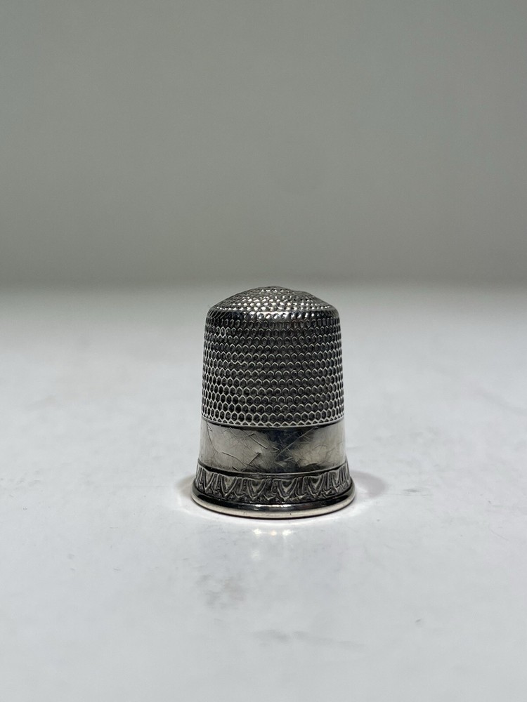 Vintage Sterling Silver Sewing Thimble