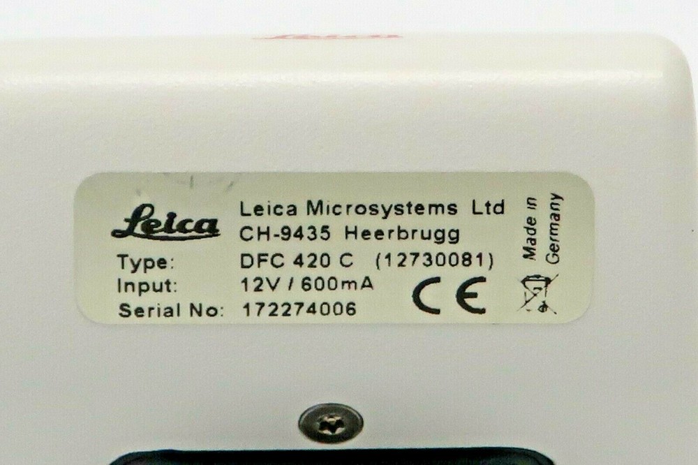 Leica DFC420C digital microscope camera C-mount interface - 18615