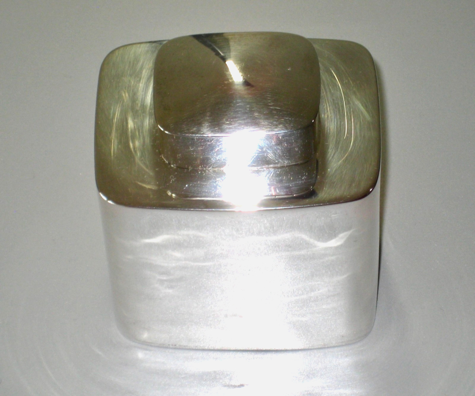 ENGLISH STERLING SILVER CHAS HOUGHAM VINTAGE TEA CADDY CONTAINER, 1811, 228 GR