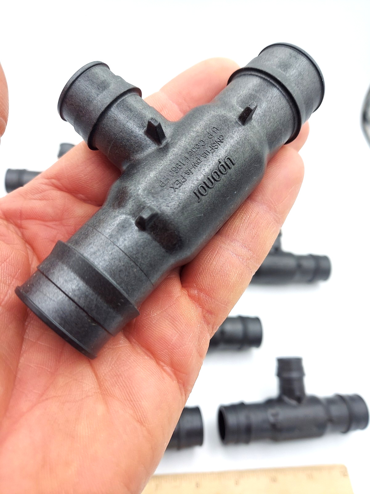 Uponor ProPEX 1 in x 1 in x 3/4 in PEX-A Expansion Barb Reducing Tee *LOT OF 10