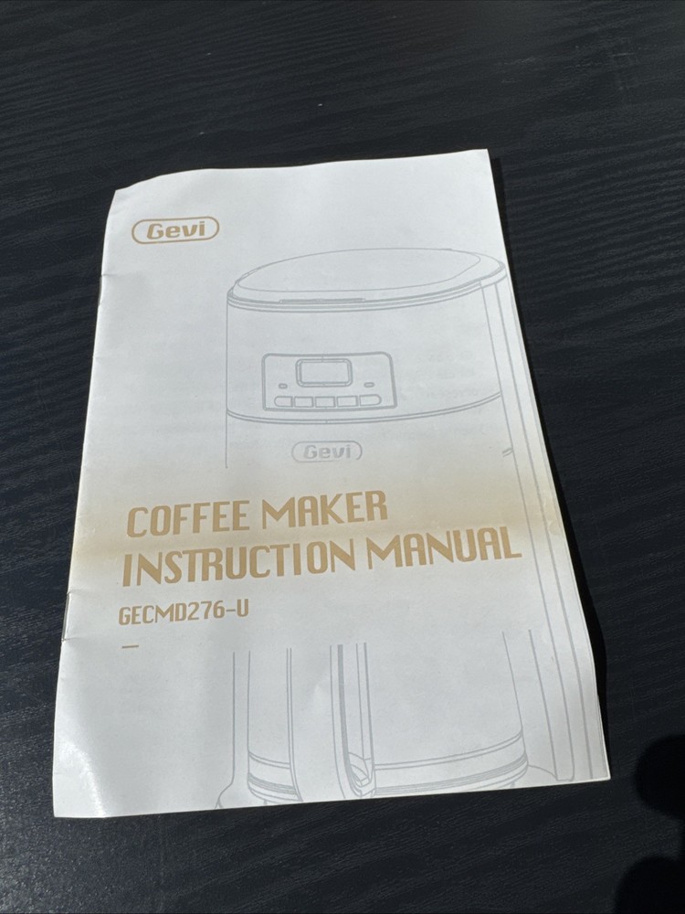 Gevi Coffee Maker GECMD276-U Espresso Maker