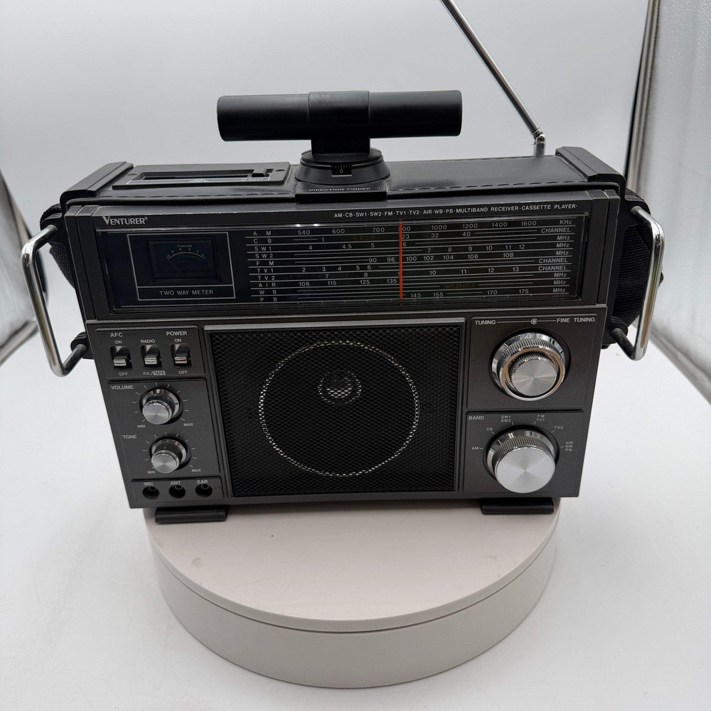 Venturer 2959-2C Multiband Receiver Cassette Player