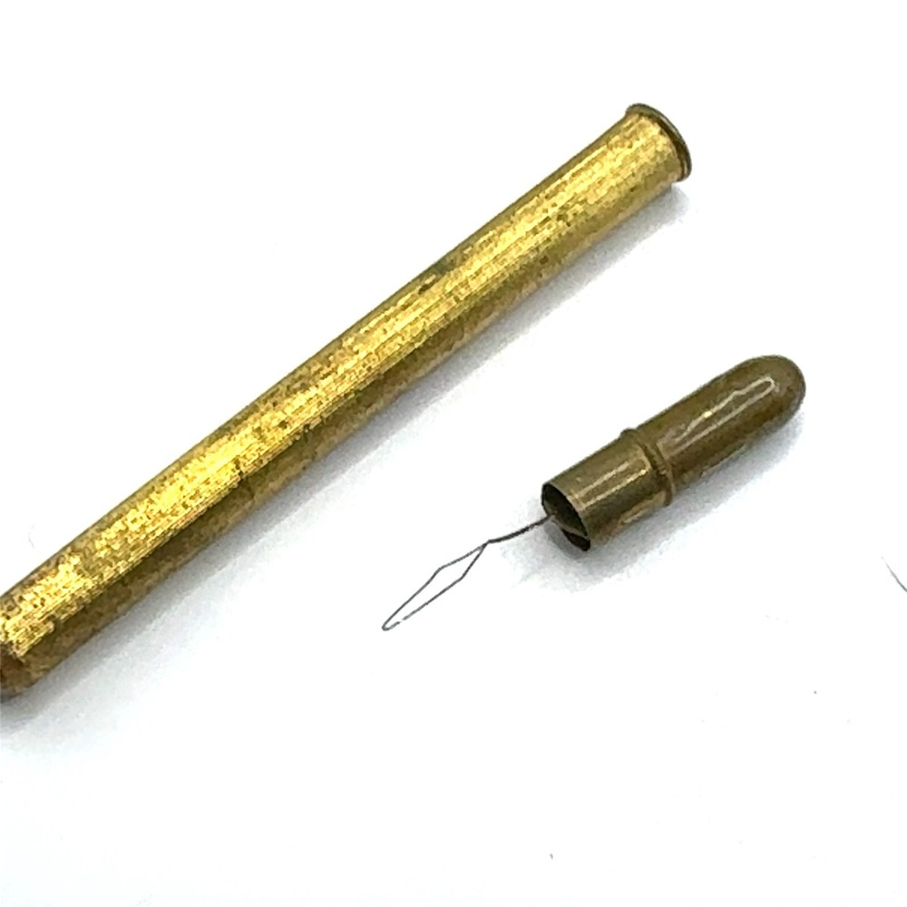Antique Gold Plated German Needle Threader