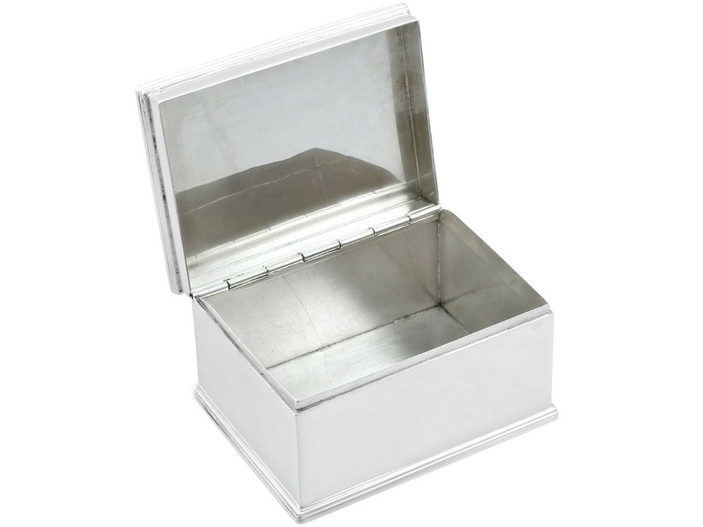 Antique George IV Sterling Silver Boxes