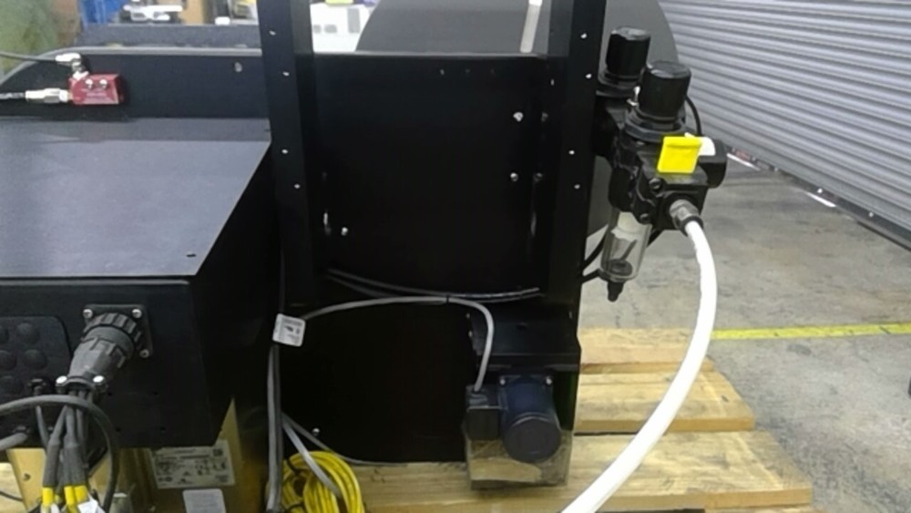 Panther 2000 Print And Apply E-Tamp Blow Label Applicator Zebra