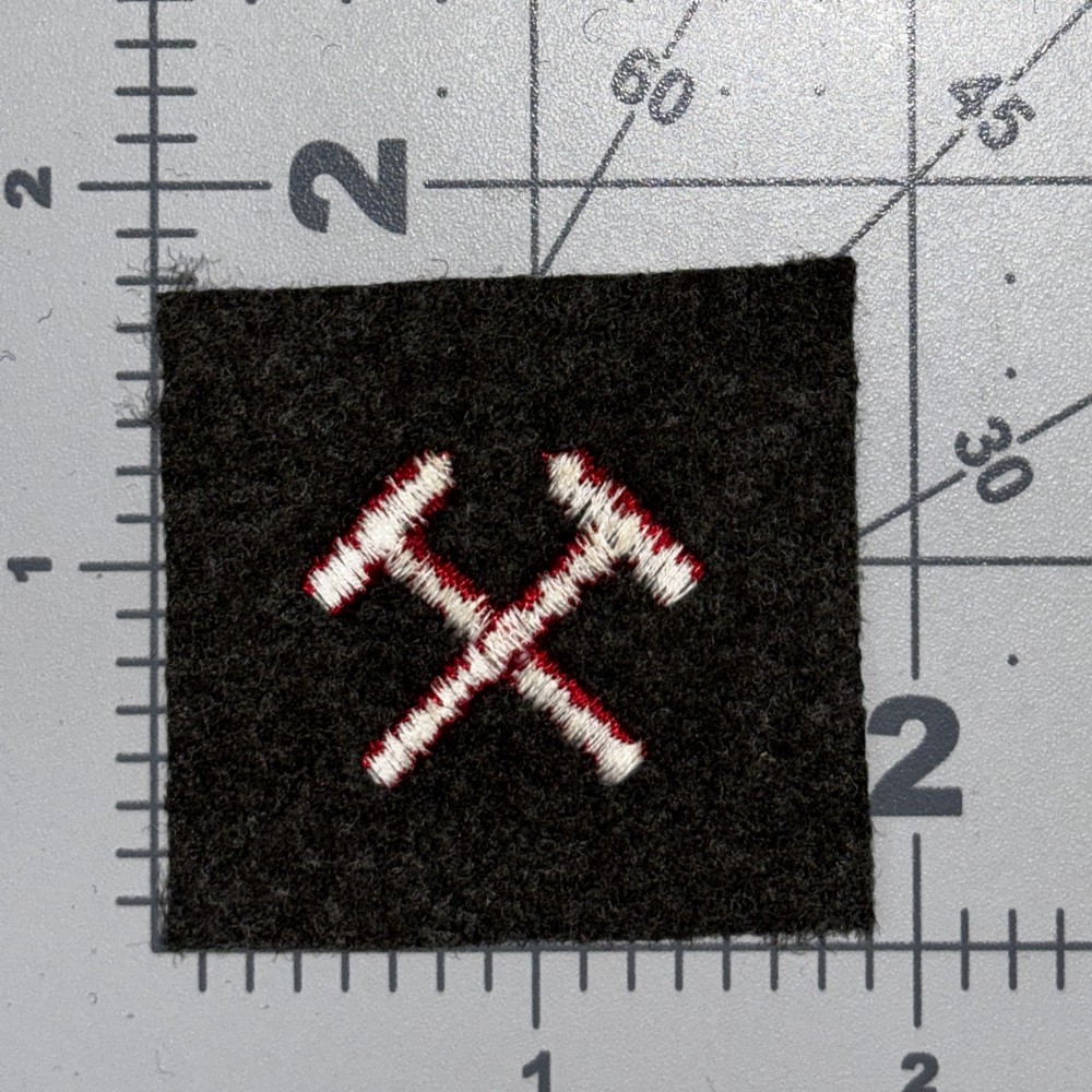USMC Shipboard Marine Metalsmith Cuff Patch Inv# K2308