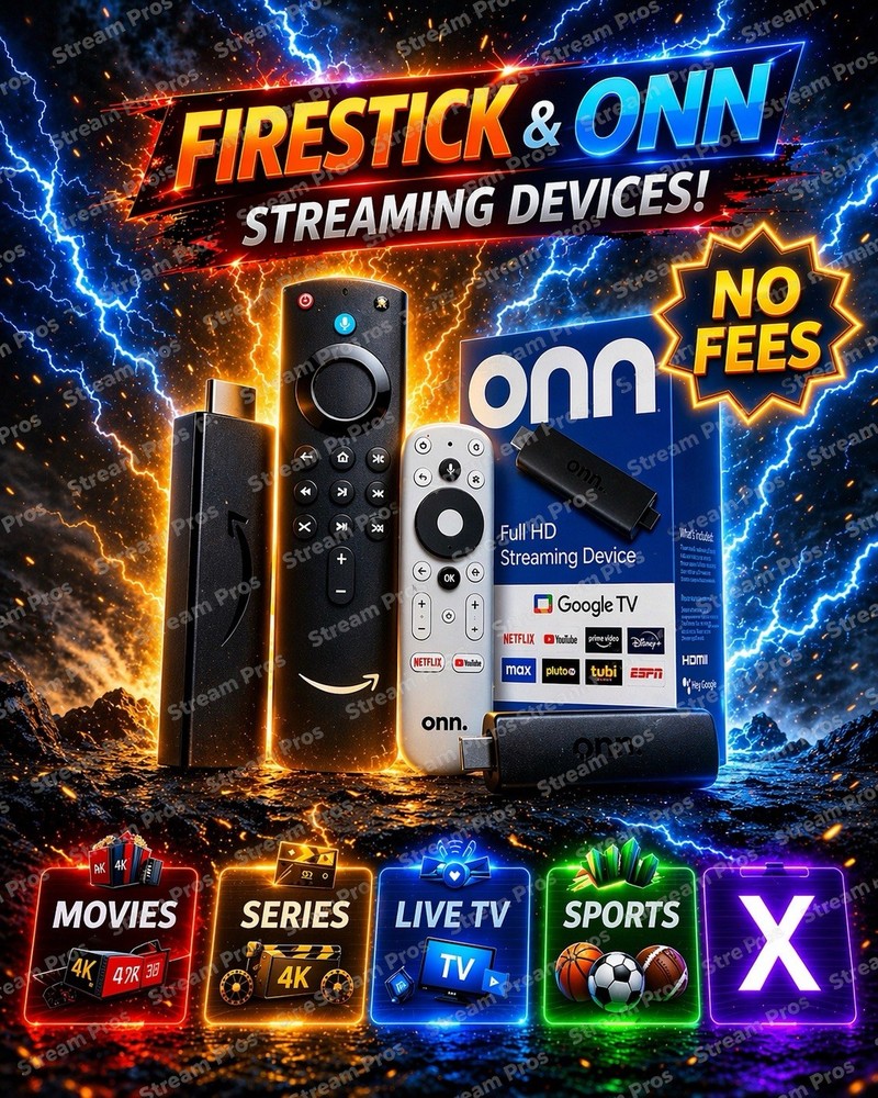 Firestick / Onn Streaming Devices - SATISFACTION GUARANTEED