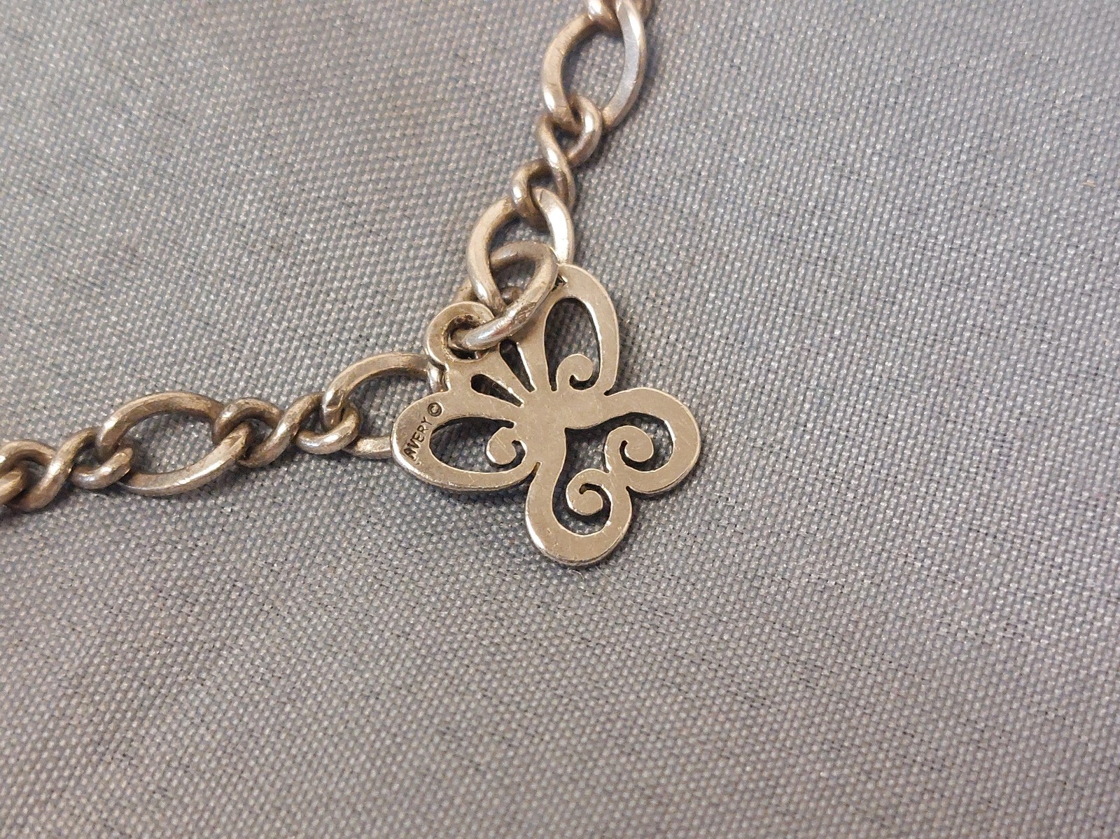 James Avery Sterling Silver Retired Bracelet with 3 Charms