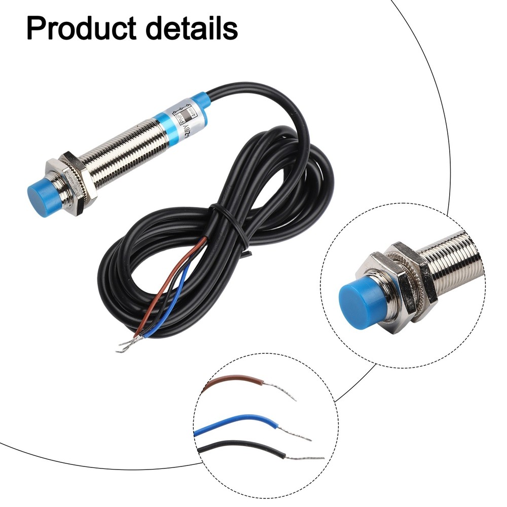 Two pcs LJ12A34ZBY Inductive Proximity Sensor Switches for Electronic Controls