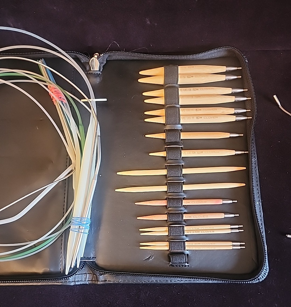 Clover Interchangeable Circular Knitting Needles Takumi Combo Set
