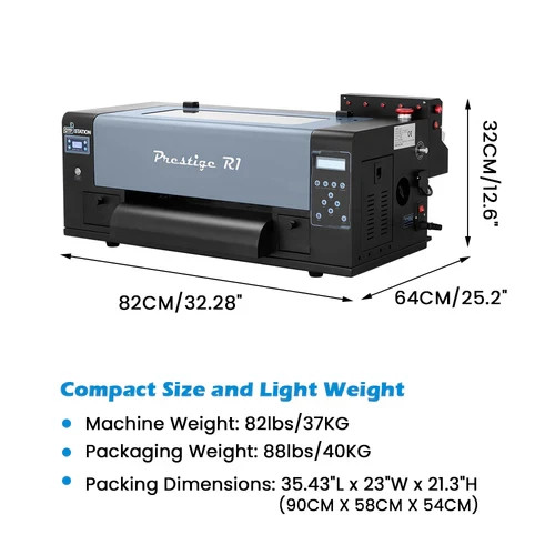 Prestige R1 DTF Printer with shaker bundle