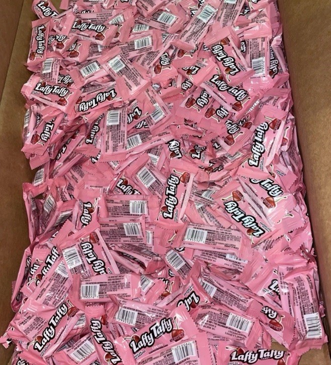 Laffy Taffy Cherry BULK 20+ Pound 27 Pounds Total