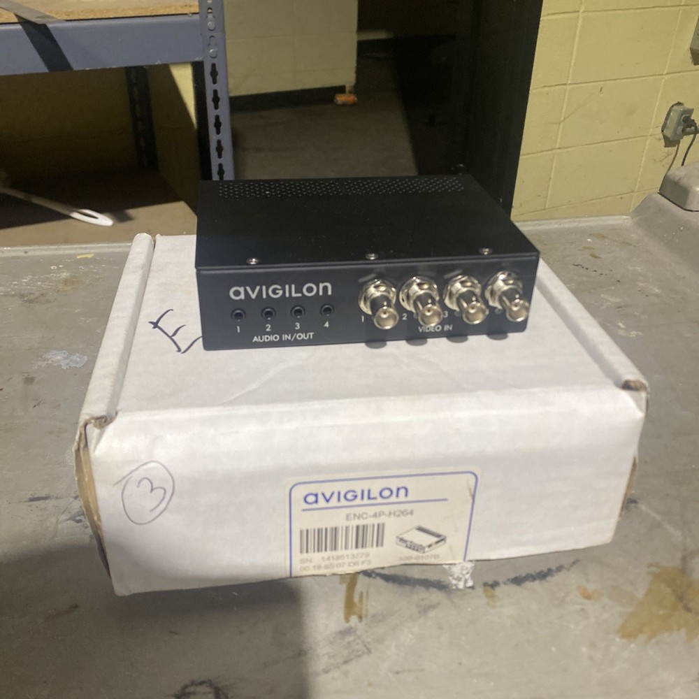 Avigilon ENC-4P-H264 4CH Video Encoder