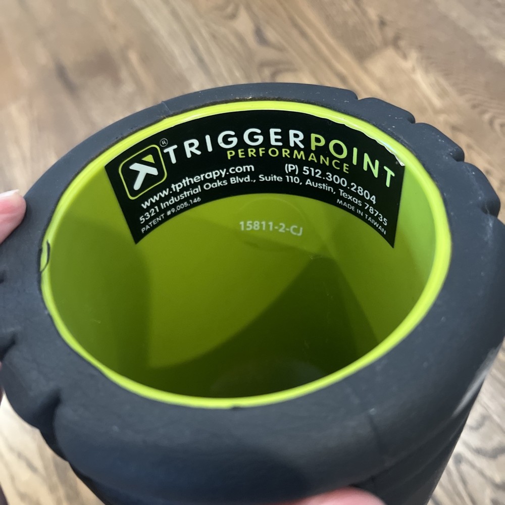 Trigger Point Performance Therapy GRID Black Foam Massage Roller 13 Inches