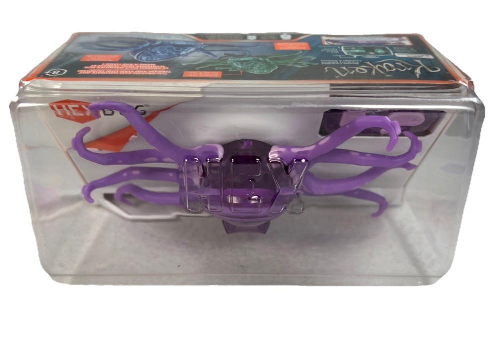 HEXBUG Kraken Robotic Remote Control Creature Purple Sealed NIB