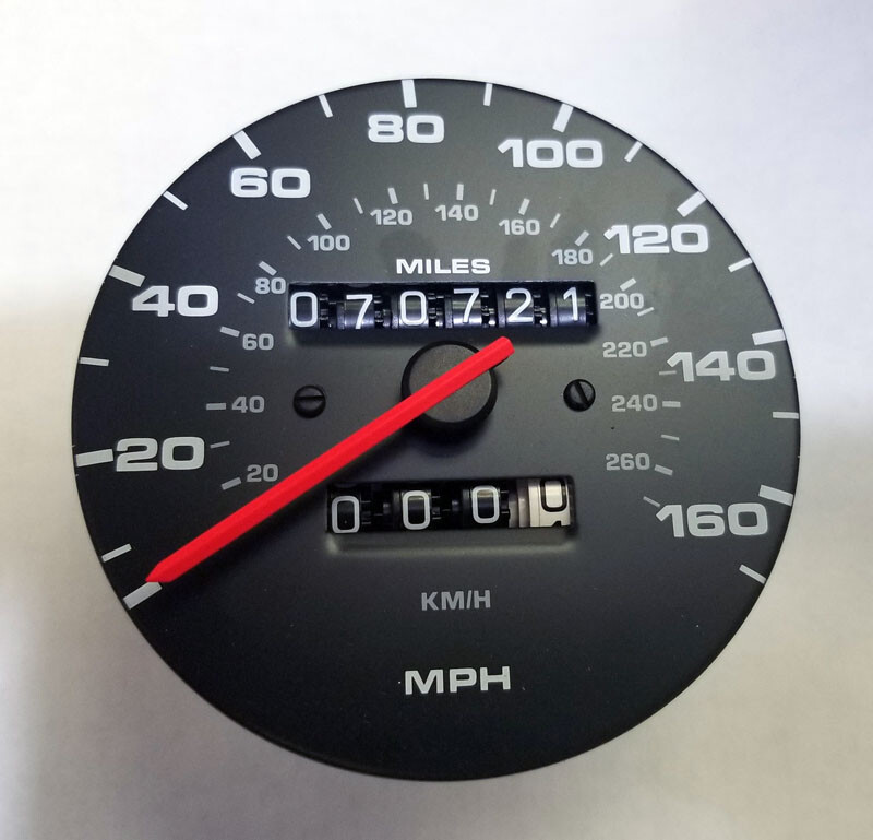 PORSCHE 928 Speedometer HEAD ODOMETER PROGRAMMING.