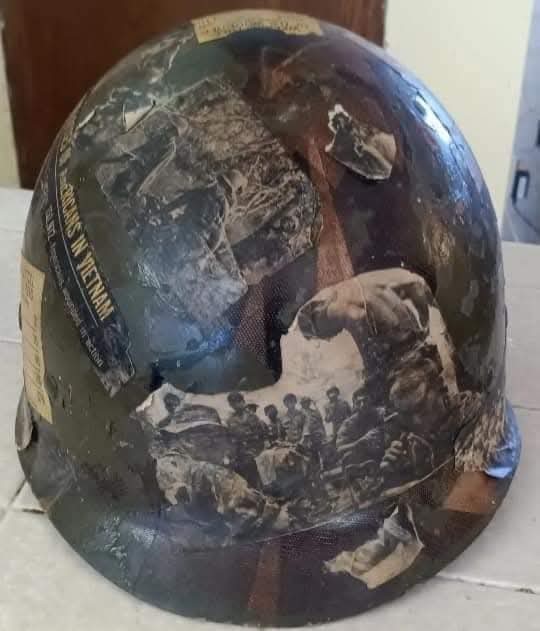 Vietnam War Original protest linerwith Period Newspaper Clippings and Imagery