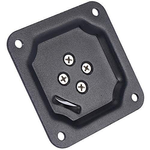 Light Wall and Ceiling Mount with 5/8" Stud and 1/4" Thread with Screws for