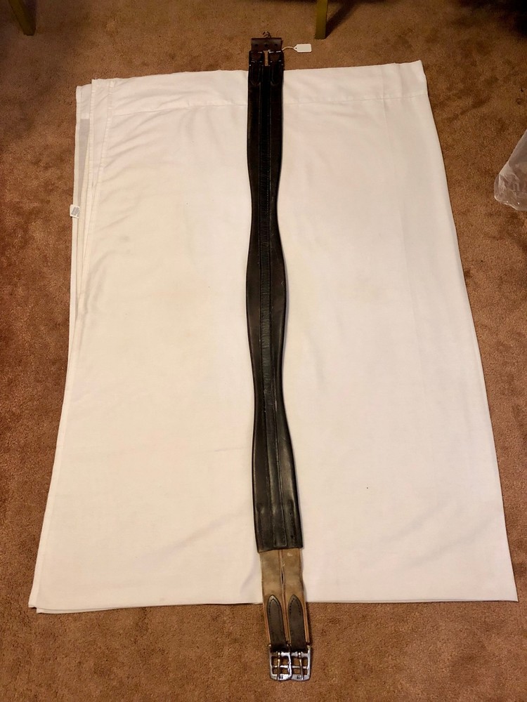 Leather Girth Brown 56