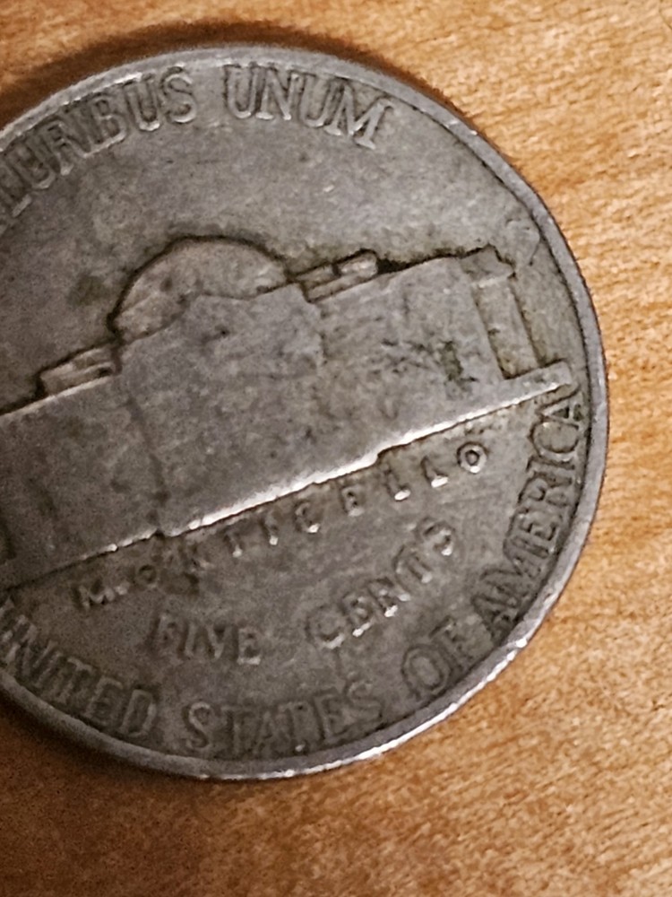 1940 Error Nickel Coin
