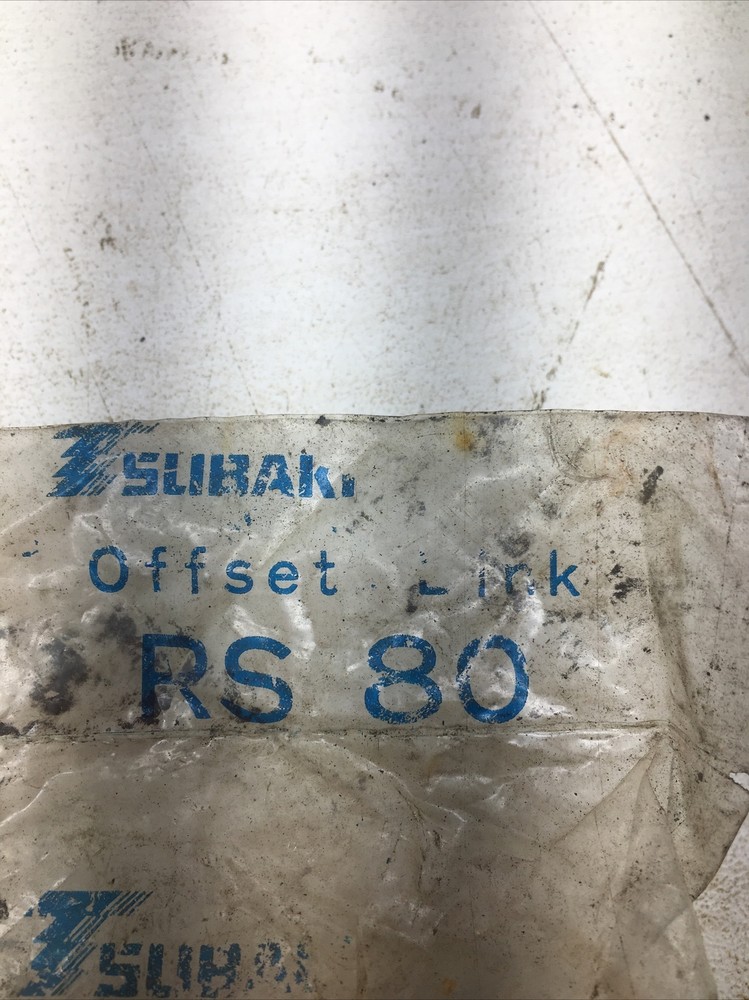 Tsubaki Offset Link RS80-4 Count (New Old Stock)