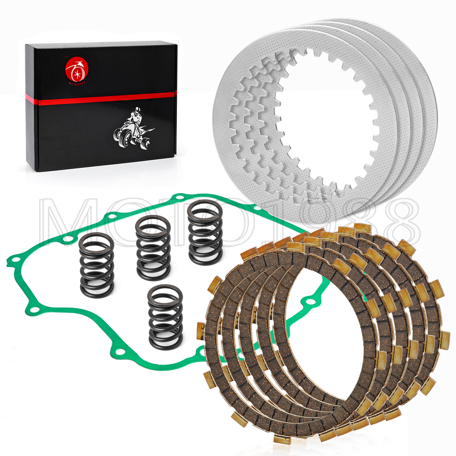 For Kawasaki 1988-2007 Ninja 250R EX250 Clutch Heavy Duty Springs kit & Gasket