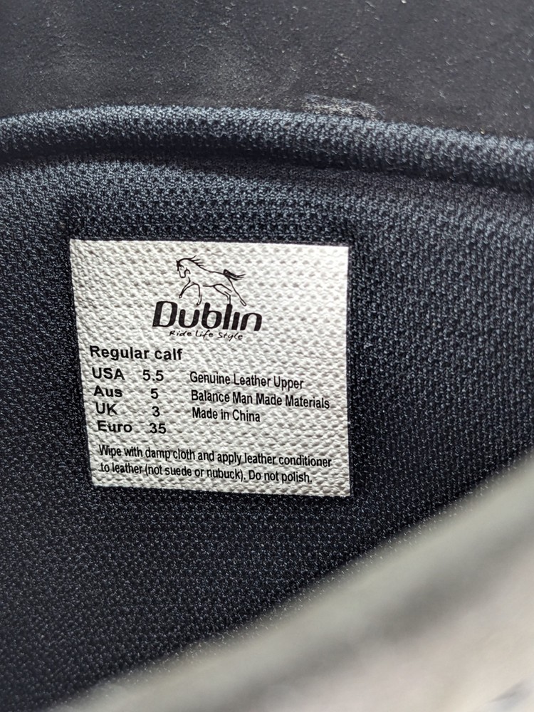 Dublin River Boots Black EU35