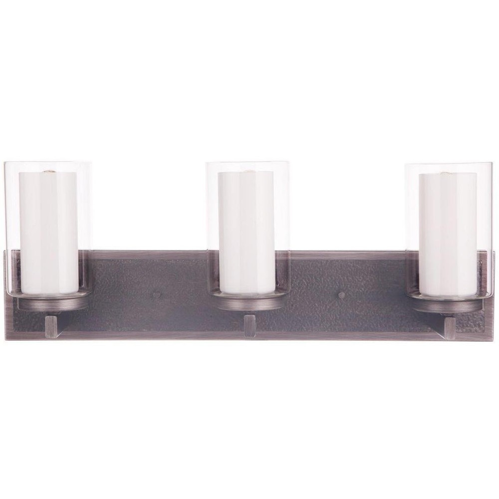 Craftmade 11624NIVNI3 Texture Bathroom Vanity Light