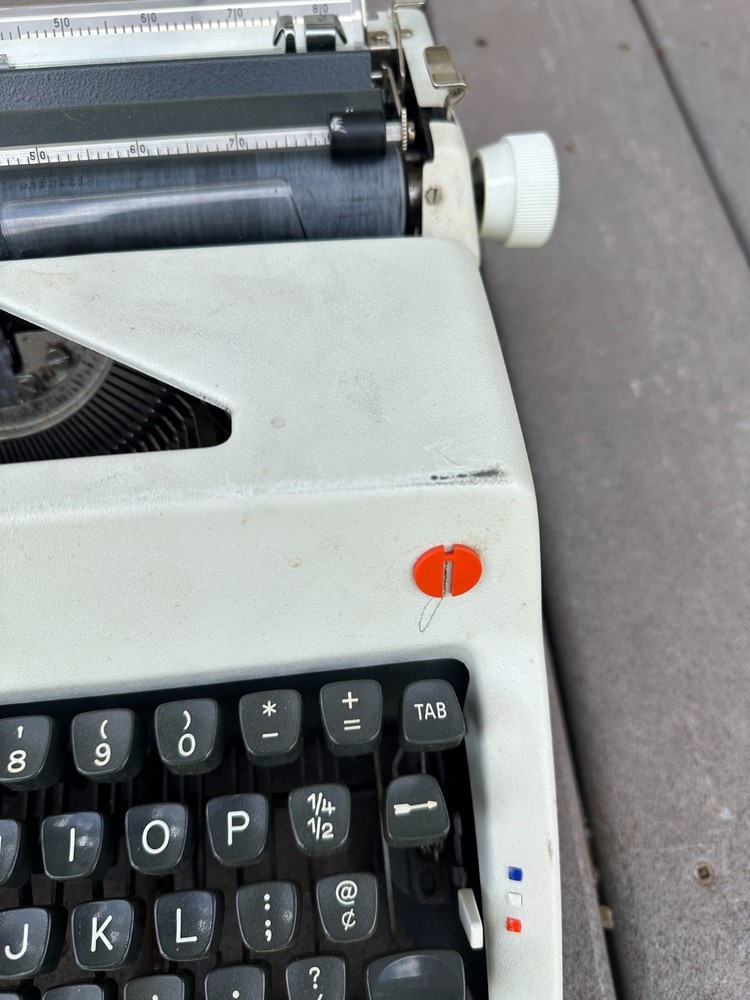 Olympia SM9 Portable Typewriter with case