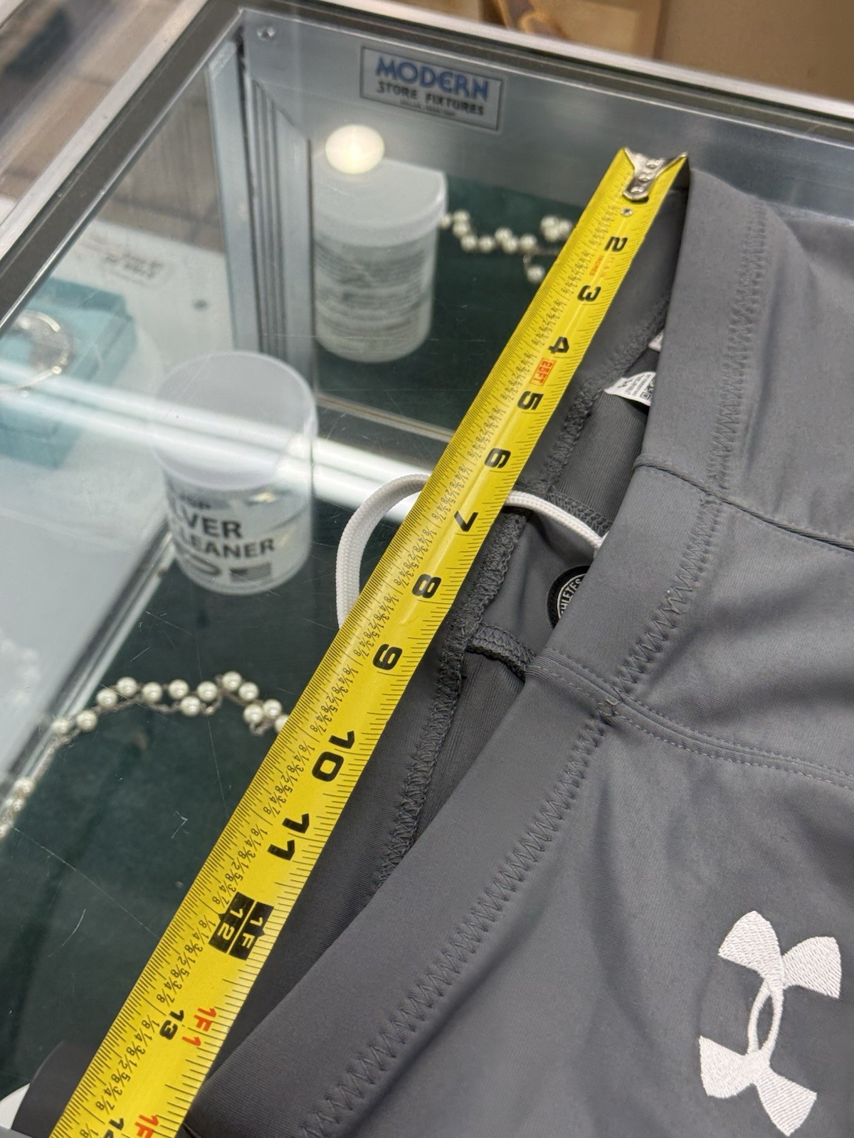 NEW Under Armour Football Pants Force Style Mens L LG Gray GP U00274 1372059