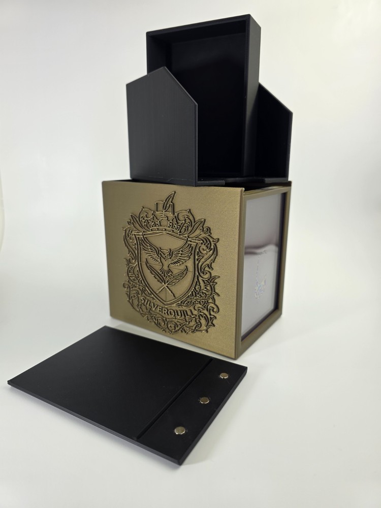 Silverquill Deck Box - Holds 100 double sleeved deck - Commander - Strixhaven