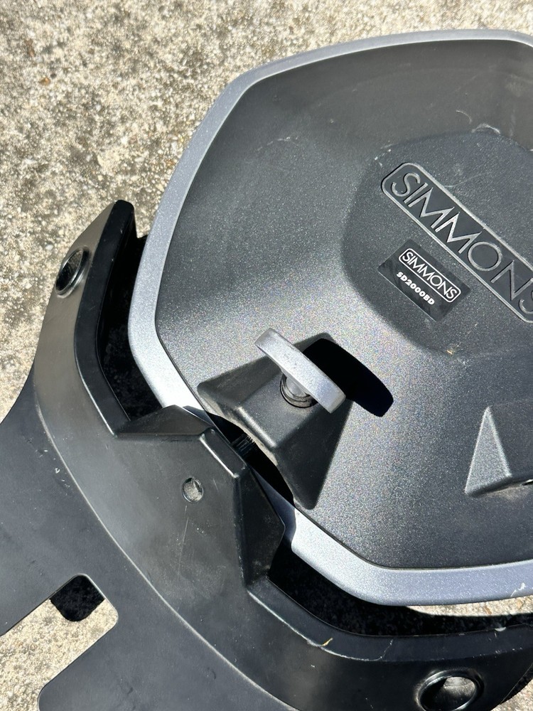 Simmons SD2000D R2334 Kick Drum Pad Mesh Head Electronic Drum Incomplete READ