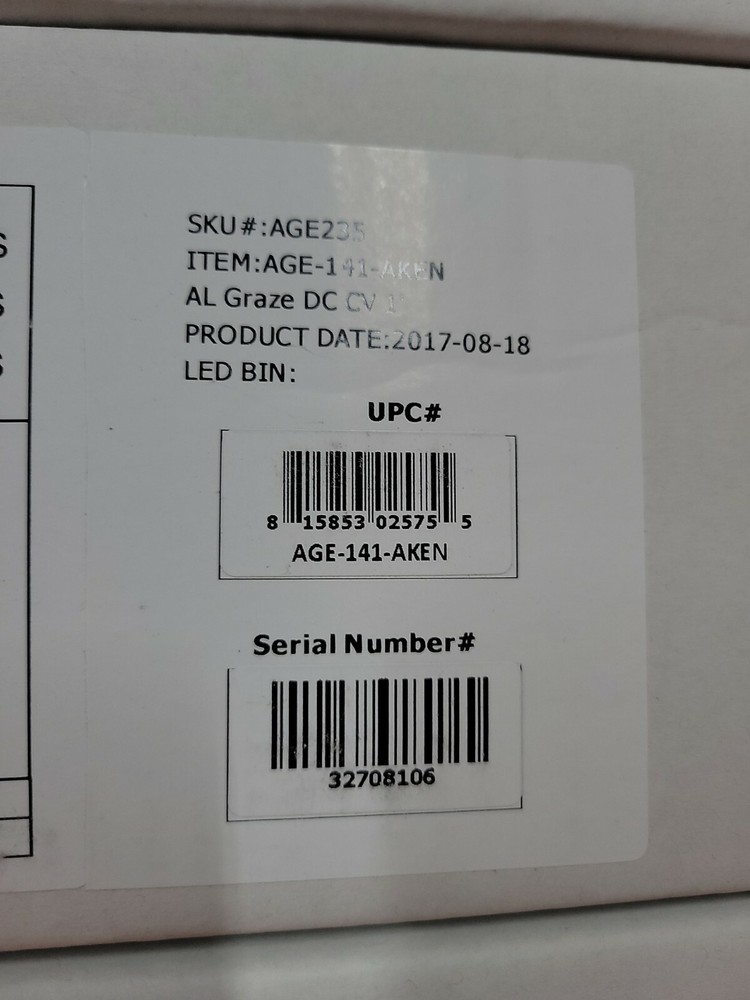 1- Acclaim Lighting AL GRAZE DC CV 1'